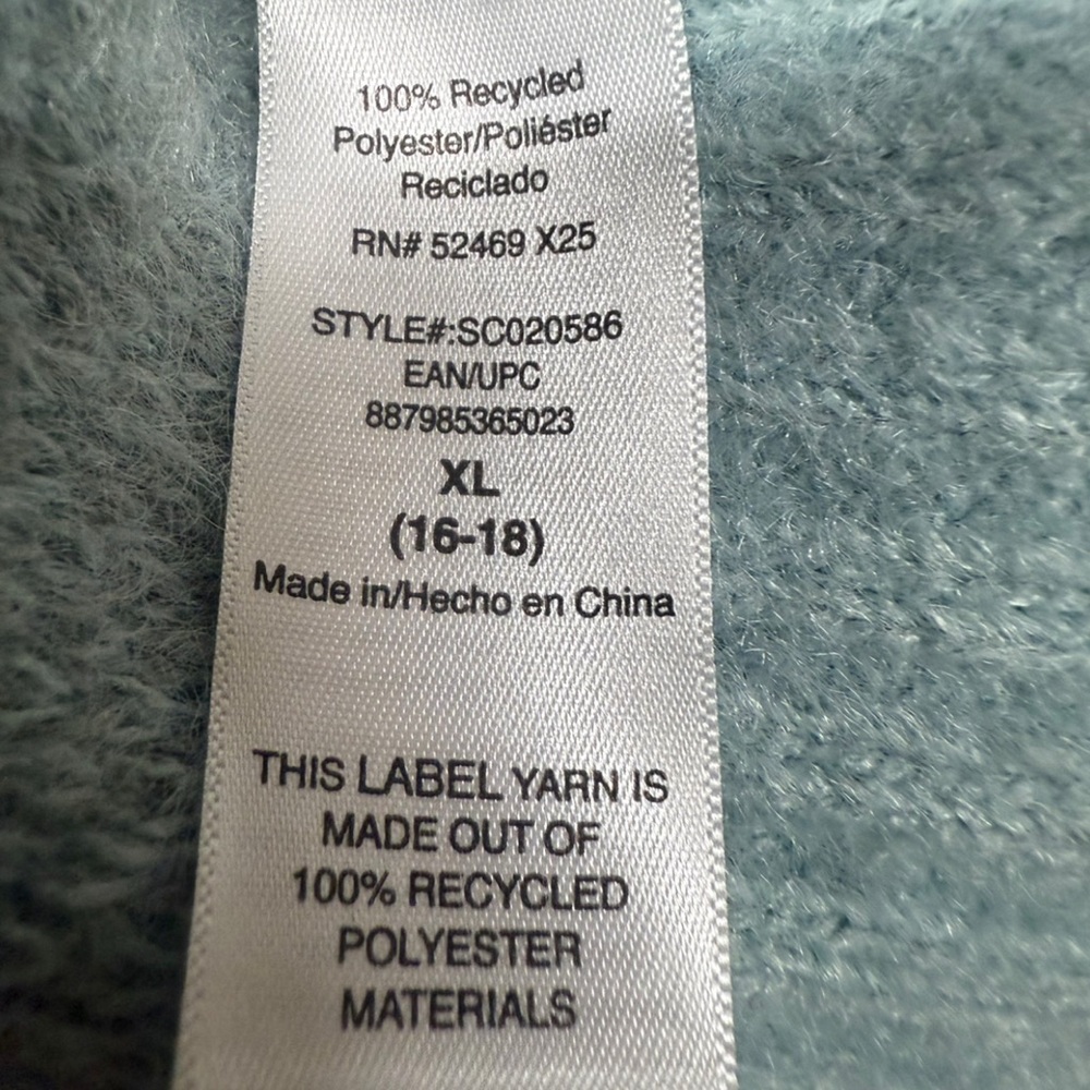 Scoop Galaxy Jacquard Tunic Sweater, Size XL - Picture 6 of 9
